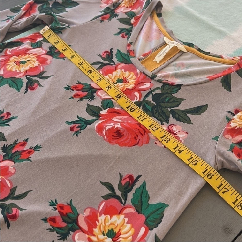 Matilda Jane Say I'm‎ A Dreamer Floral Print Long Sleeve Swing Dress - Picture 8 of 9